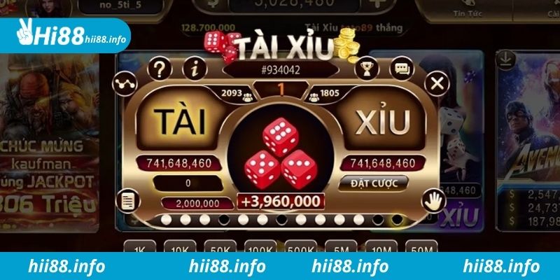 Game tài xỉu và game sicbo tại các nhà cái